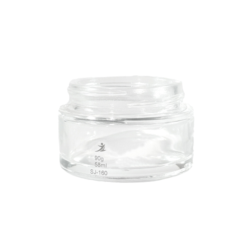 50ml Transparent Cream Jar, Premium Cosmetic Packaging Bote