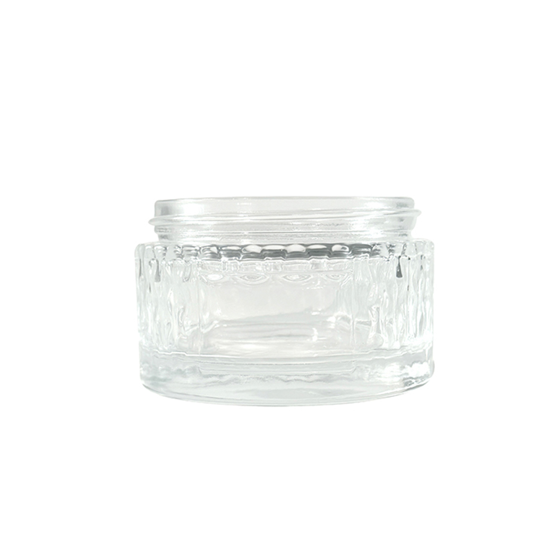 50ml Transparent Cream Jar, Premium Cosmetic Packaging Bote