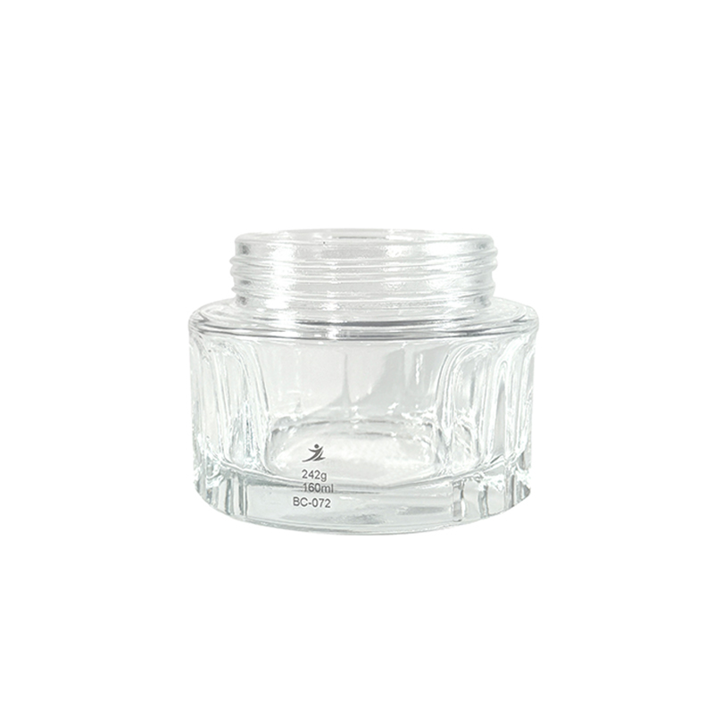 50ml Transparent Cream Jar, Premium Cosmetic Packaging Bote