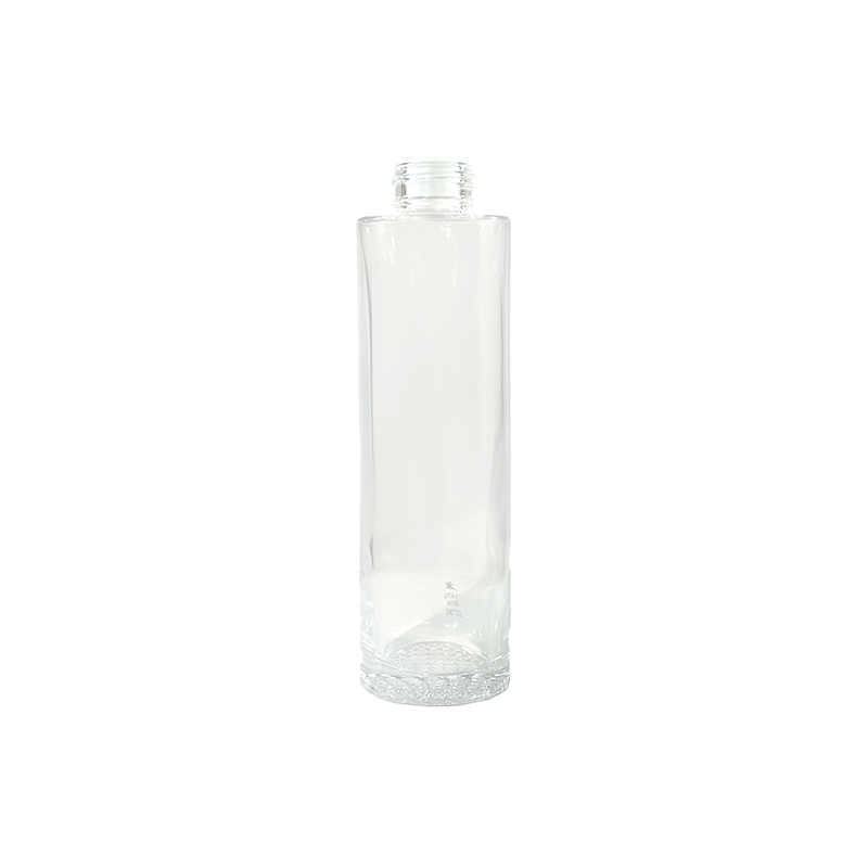 Transparent Long Cylindrical Screw Cap Lotion Bote na 108ml Magaan ang timbang