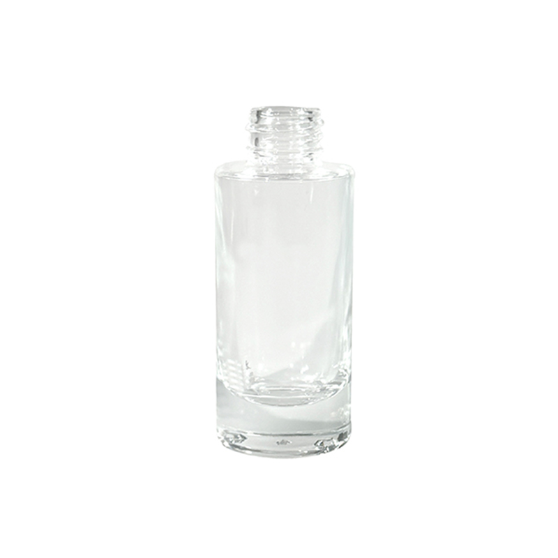 Transparent Long Cylindrical Screw Cap Lotion Bote na 108ml Magaan ang timbang
