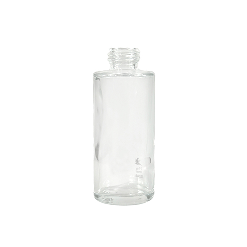 Transparent Long Cylindrical Screw Cap Lotion Bote na 108ml Magaan ang timbang