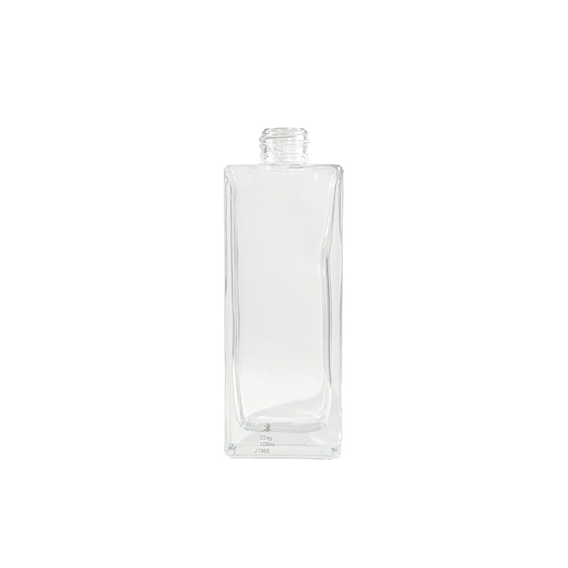 Transparent Long Cylindrical Screw Cap Lotion Bote na 108ml Magaan ang timbang