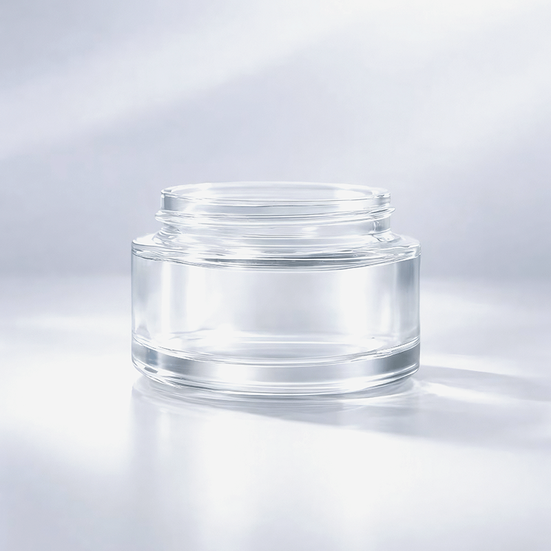 50ml Transparent Cream Jar, Premium Cosmetic Packaging Bote